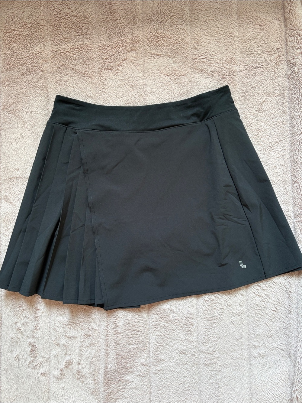 Lole Black Pleated Skort